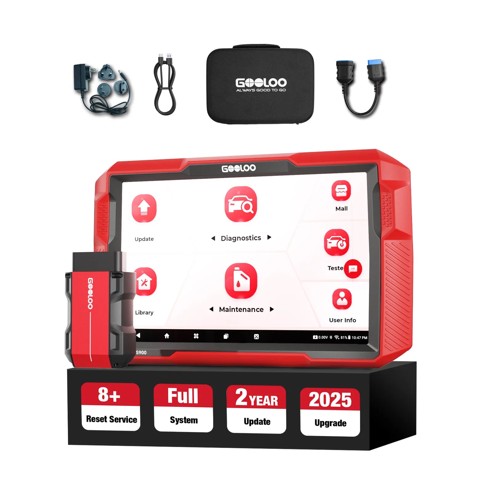 GOOLOO DS900 OBD2 Scanner Diagnostic Tool