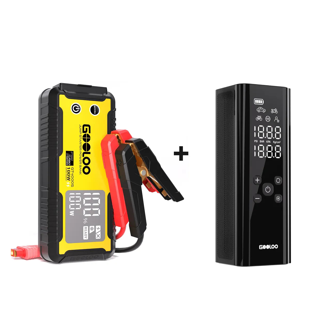 GOOLOO GT4000S Jump Starter 4000Amp 100W