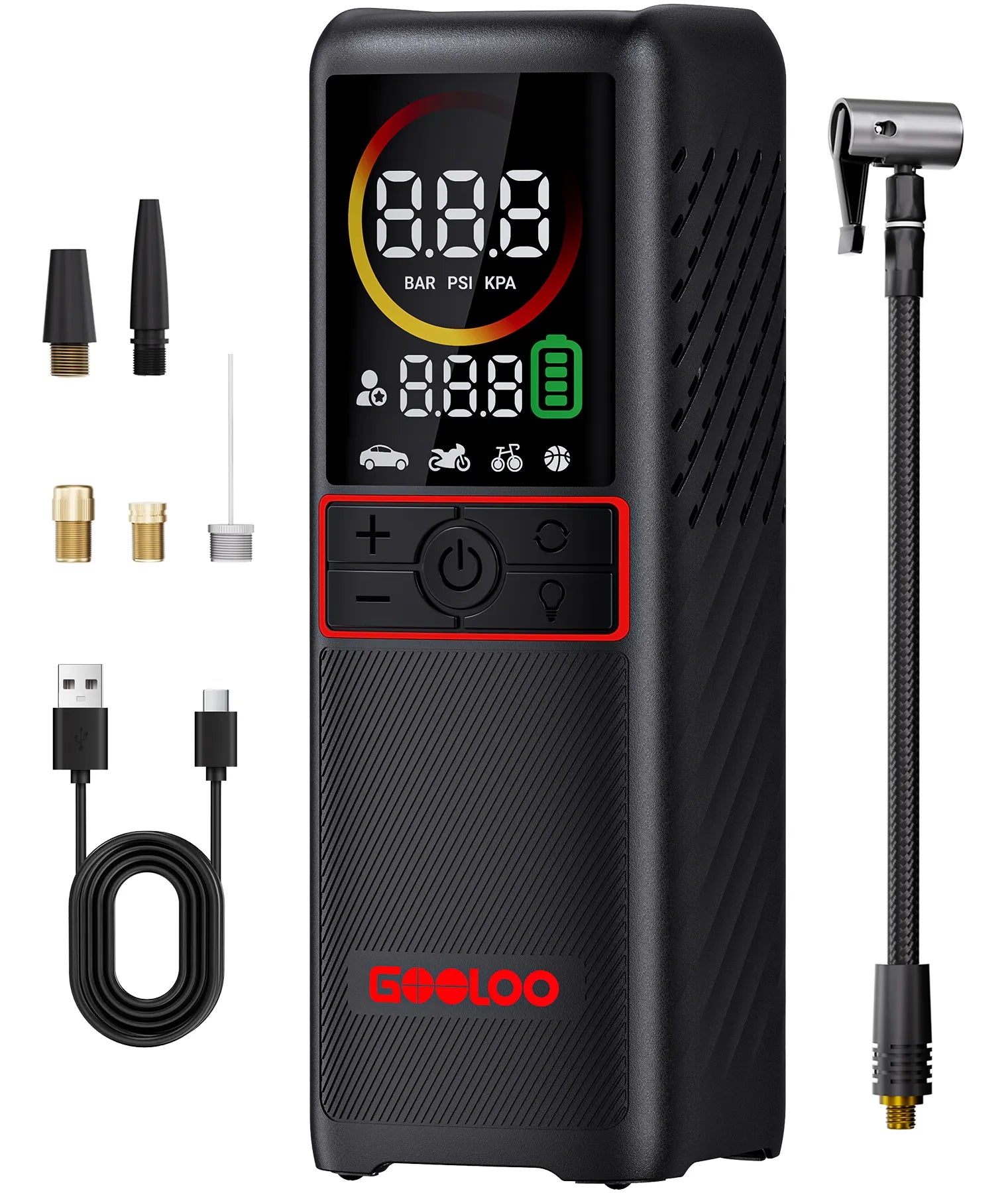 GOOLOO GT160 Tire Inflator Portable Air Compressor