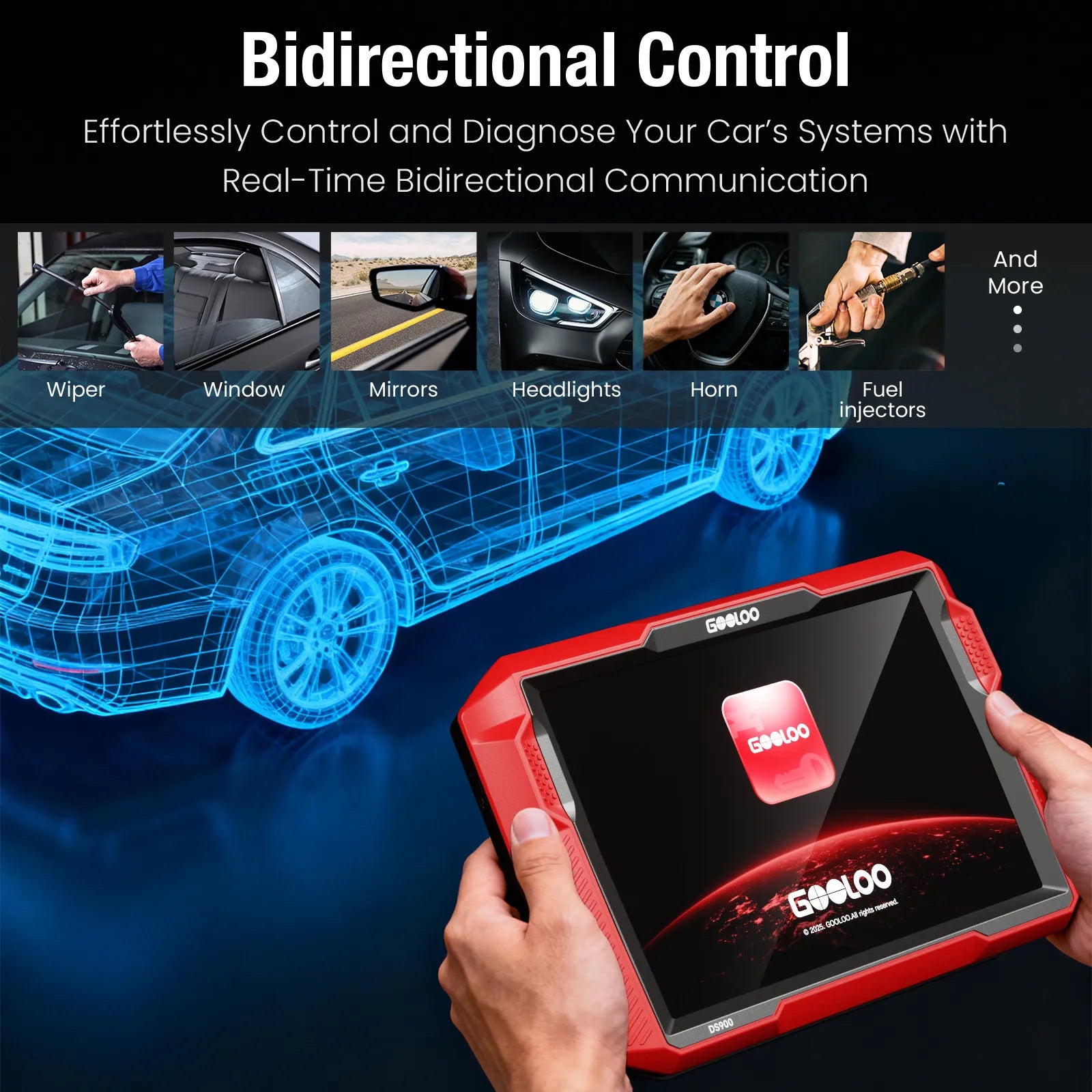 GOOLOO DS900 OBD2 Scanner Diagnostic Tool