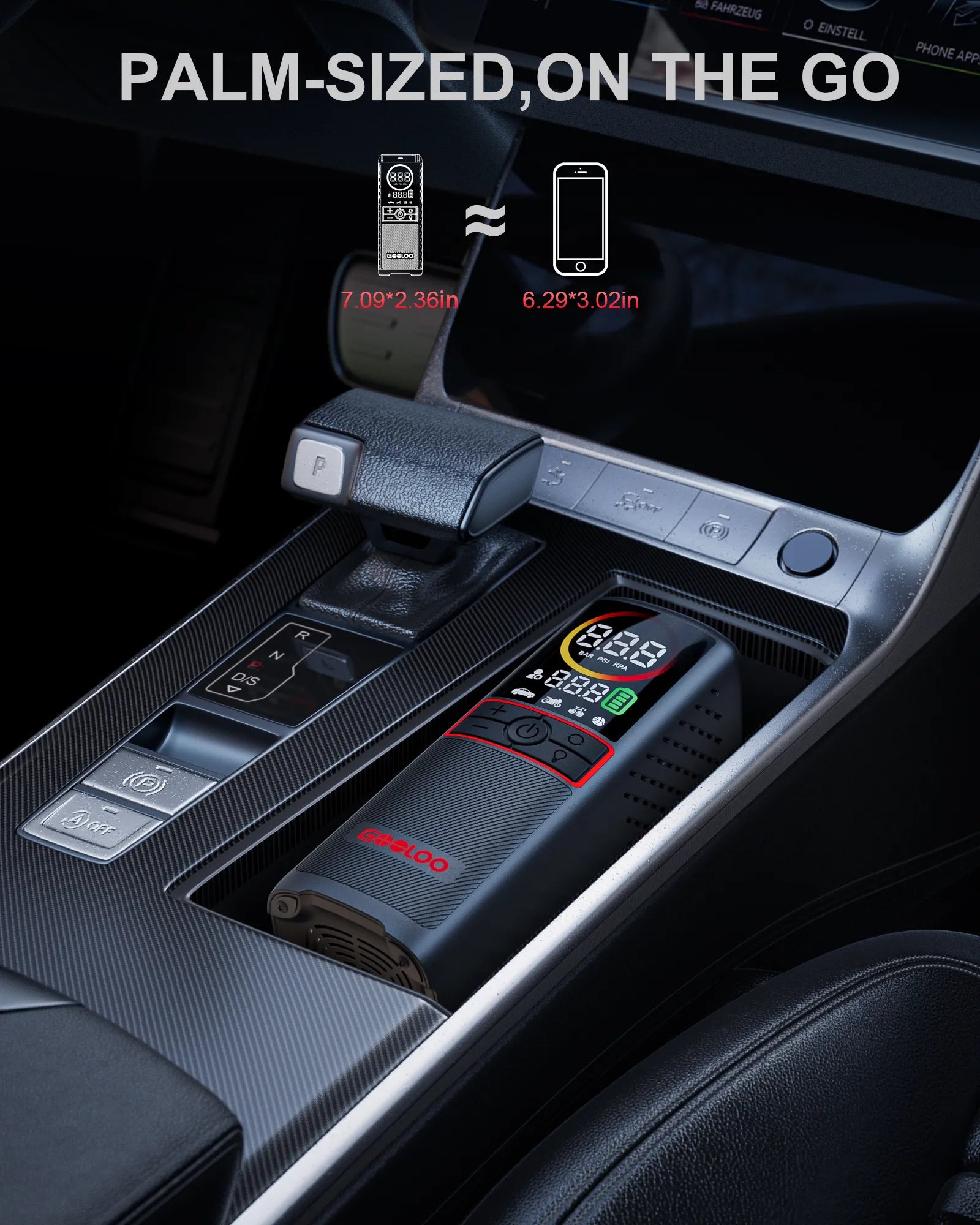 GOOLOO GT160 Tire Inflator Portable Air Compressor