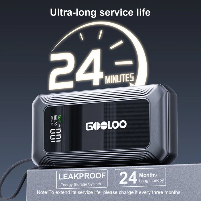 GOOLOO G7 Jump Starter 3000A