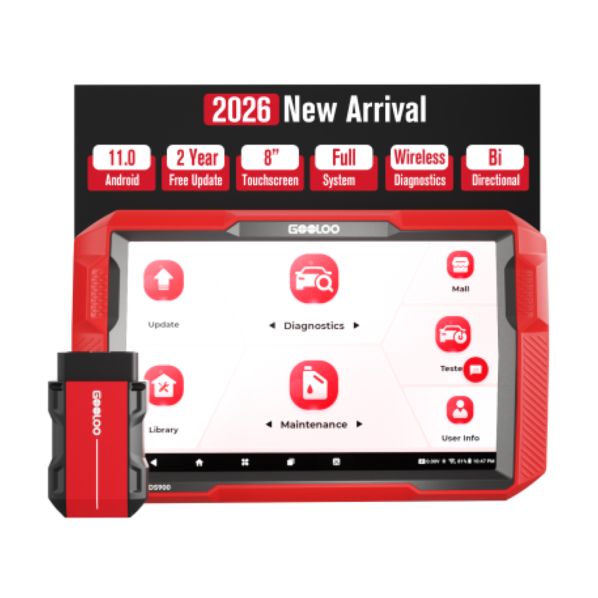 GOOLOO DS900 OBD2 Scanner Diagnostic Tool