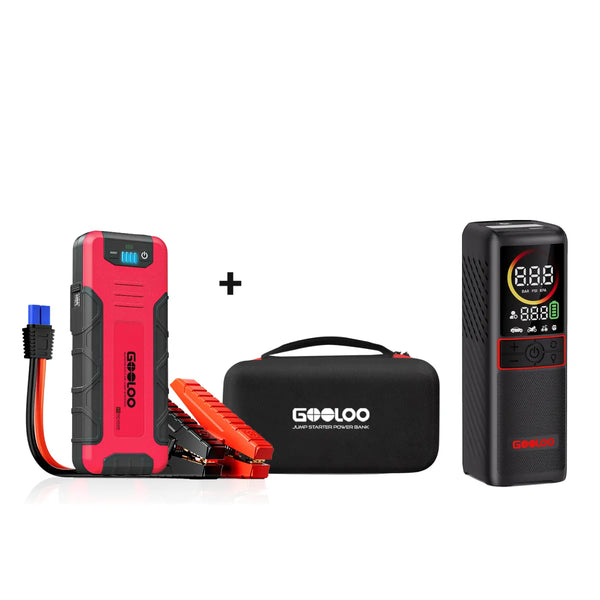 GOOLOO GE4500+GT160 Tire Inflator+EVA Box