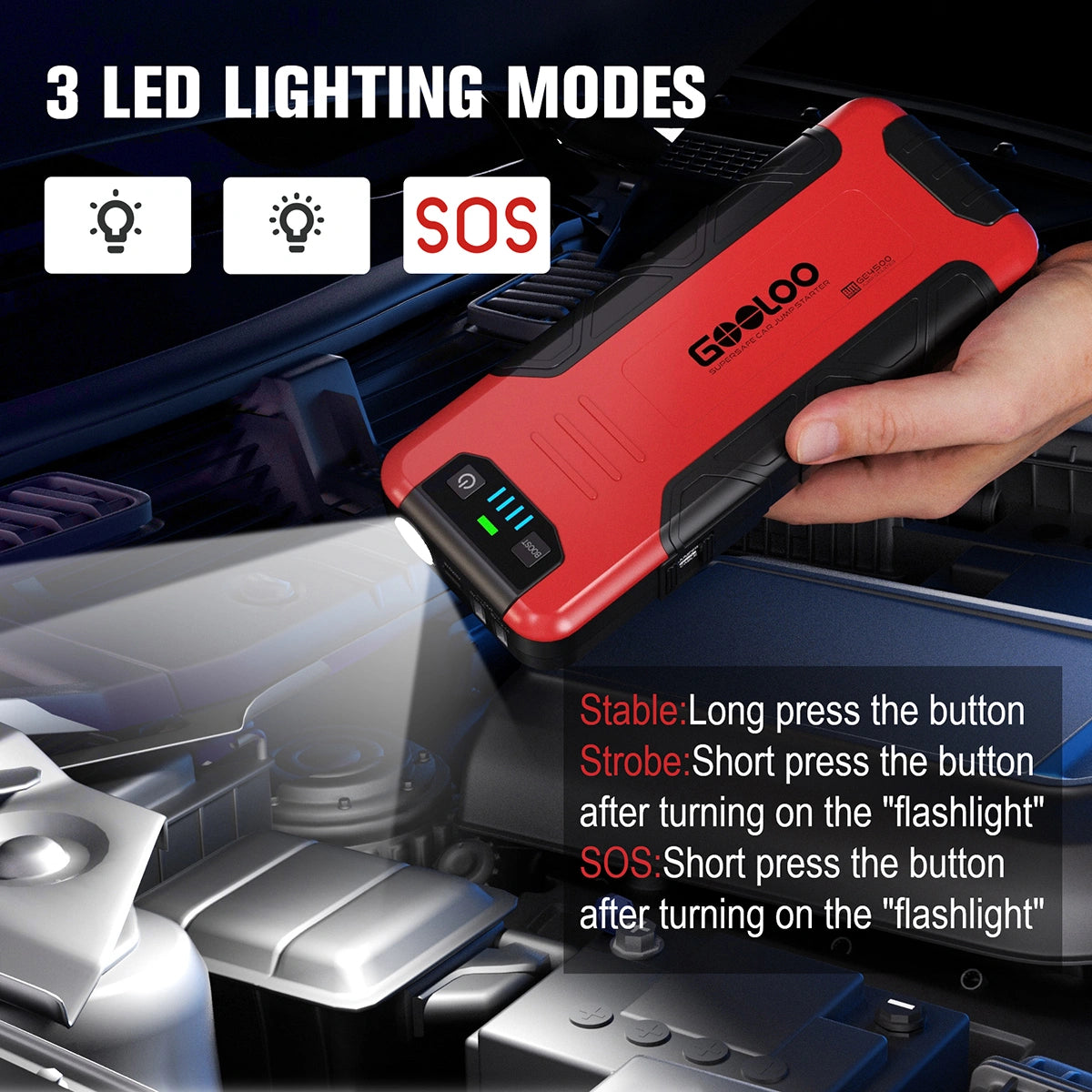 GOOLOO GE4500 Best Auto Jump Box