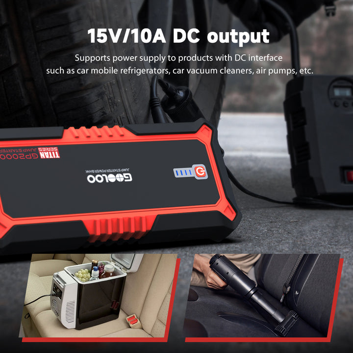 GOOLOO GP2000 Emergency Car Battery Starter