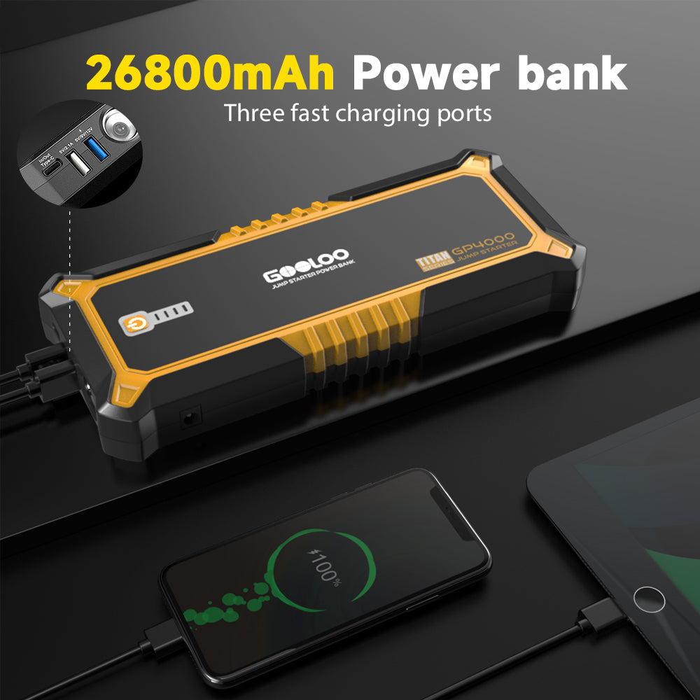 GOOLOO GP4000 Best Car Battery Booster Pack