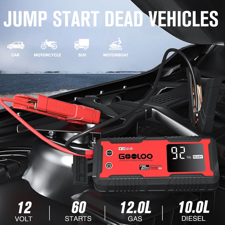 GOOLOO GT4000 Auto Battery Starter