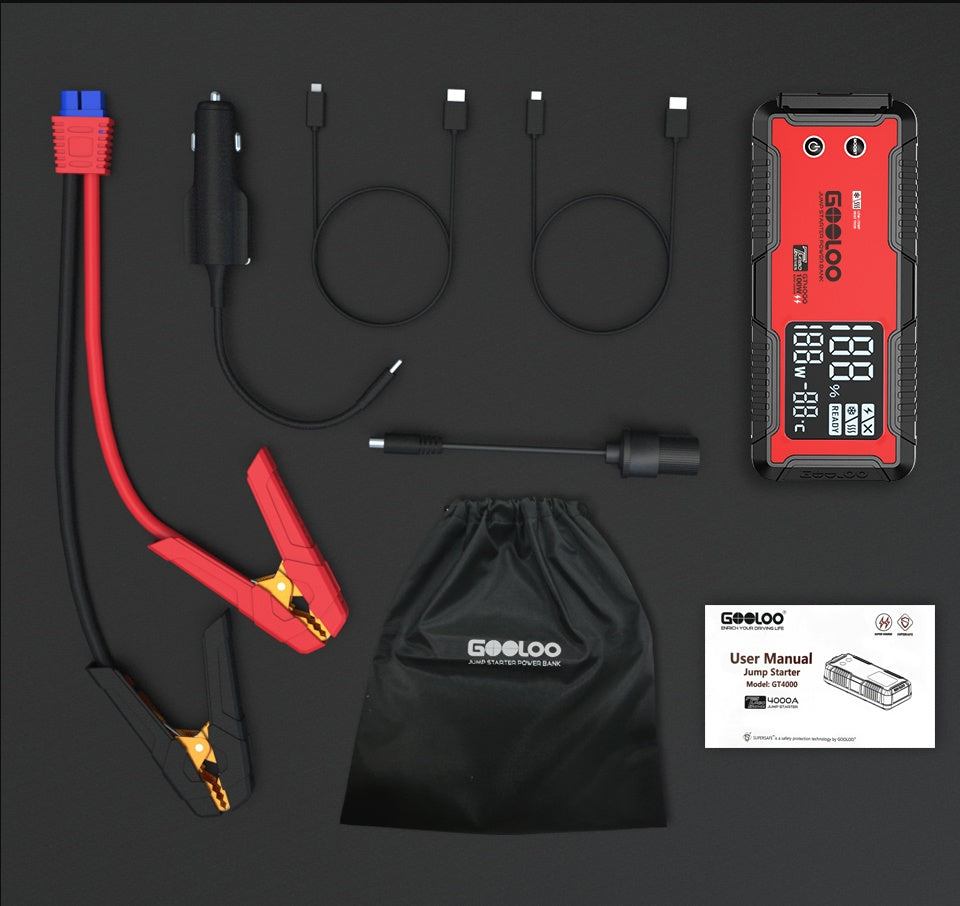 GOOLOO GT4000 Best 12V Jump Pack