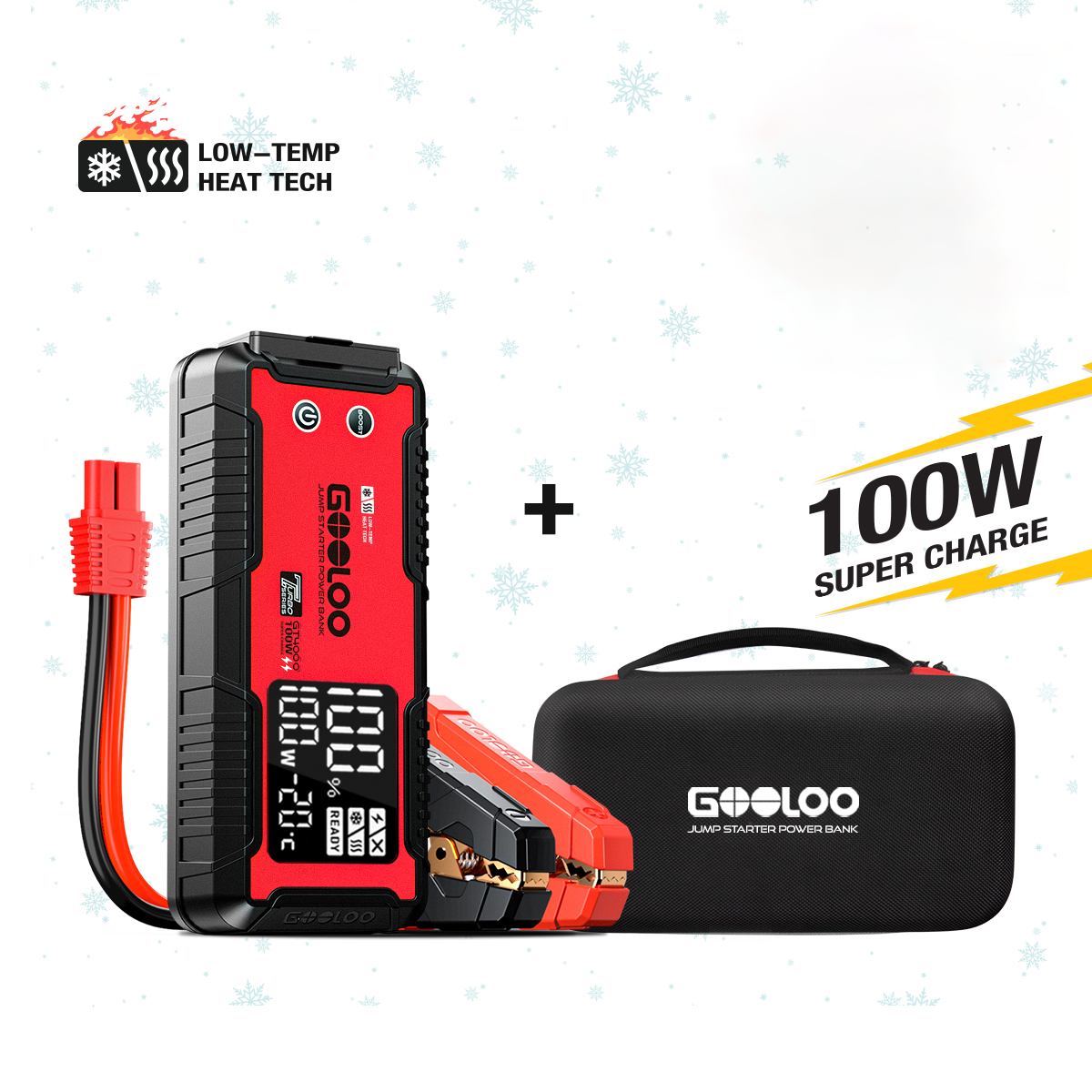 GOOLOO GT4000 Best Portable Auto Jump Starter