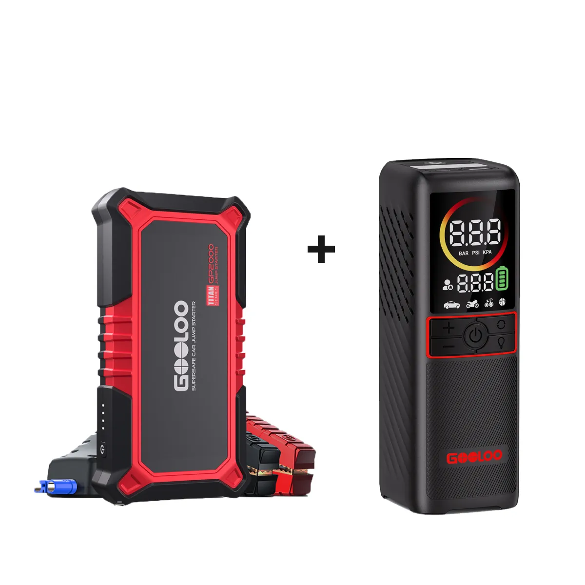【Clearance Sale】GOOLOO GP2000 Jump Starter 2000Amp