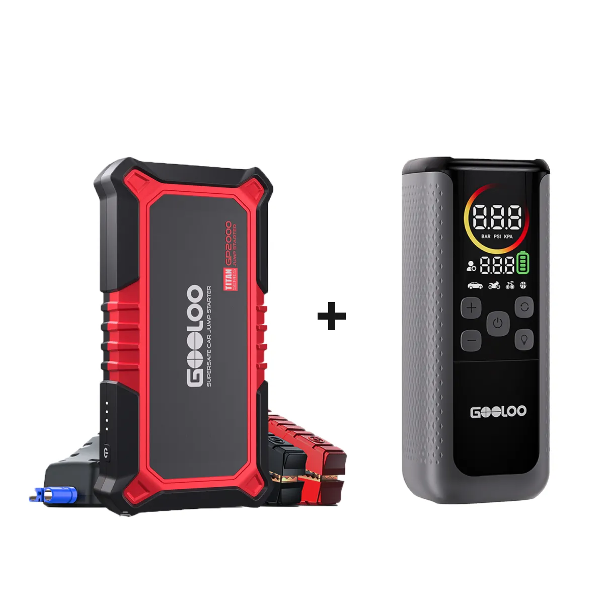 【Clearance Sale】GOOLOO GP2000 Jump Starter 2000Amp
