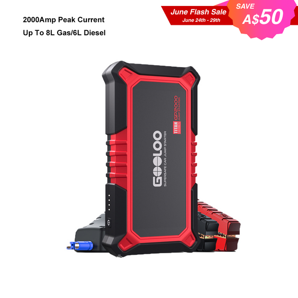 GOOLOO GP2000 Jump Starter 2000Amp