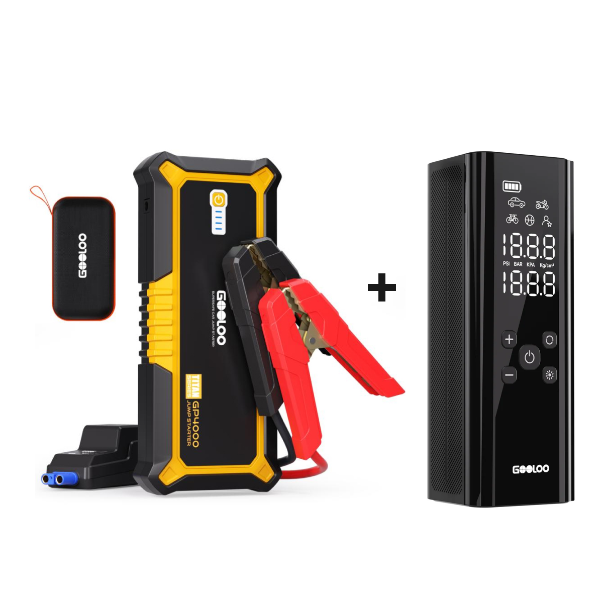 GOOLOO GP4000 Portable Jump Starter 4000Amp