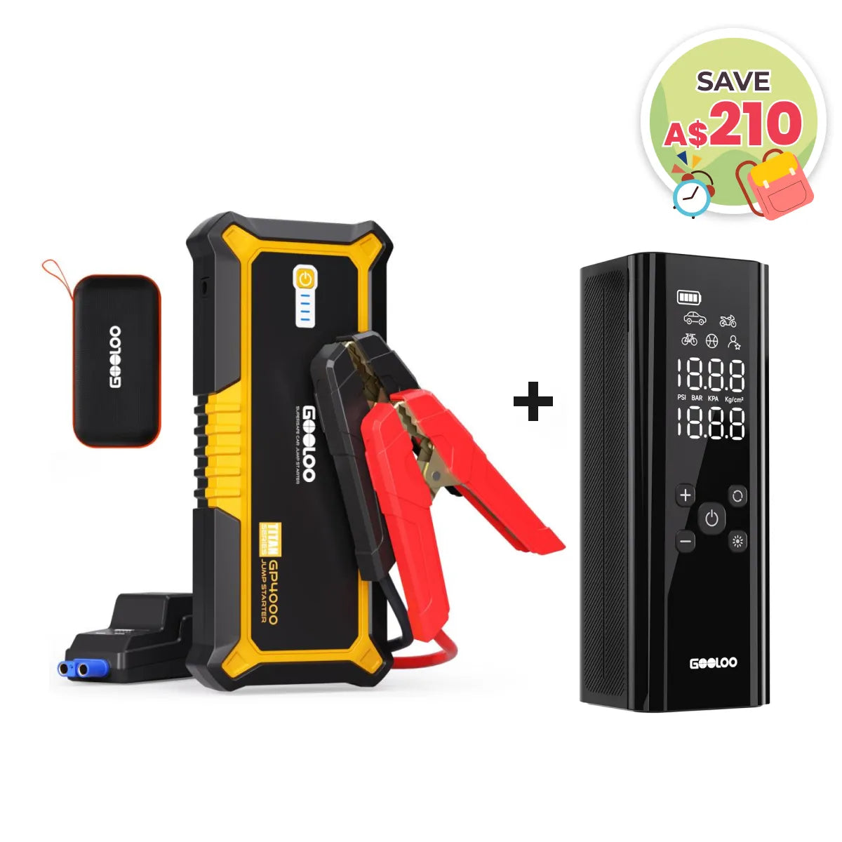 【Clearance Sale】GOOLOO GP4000 Jump Starter 4000Amp