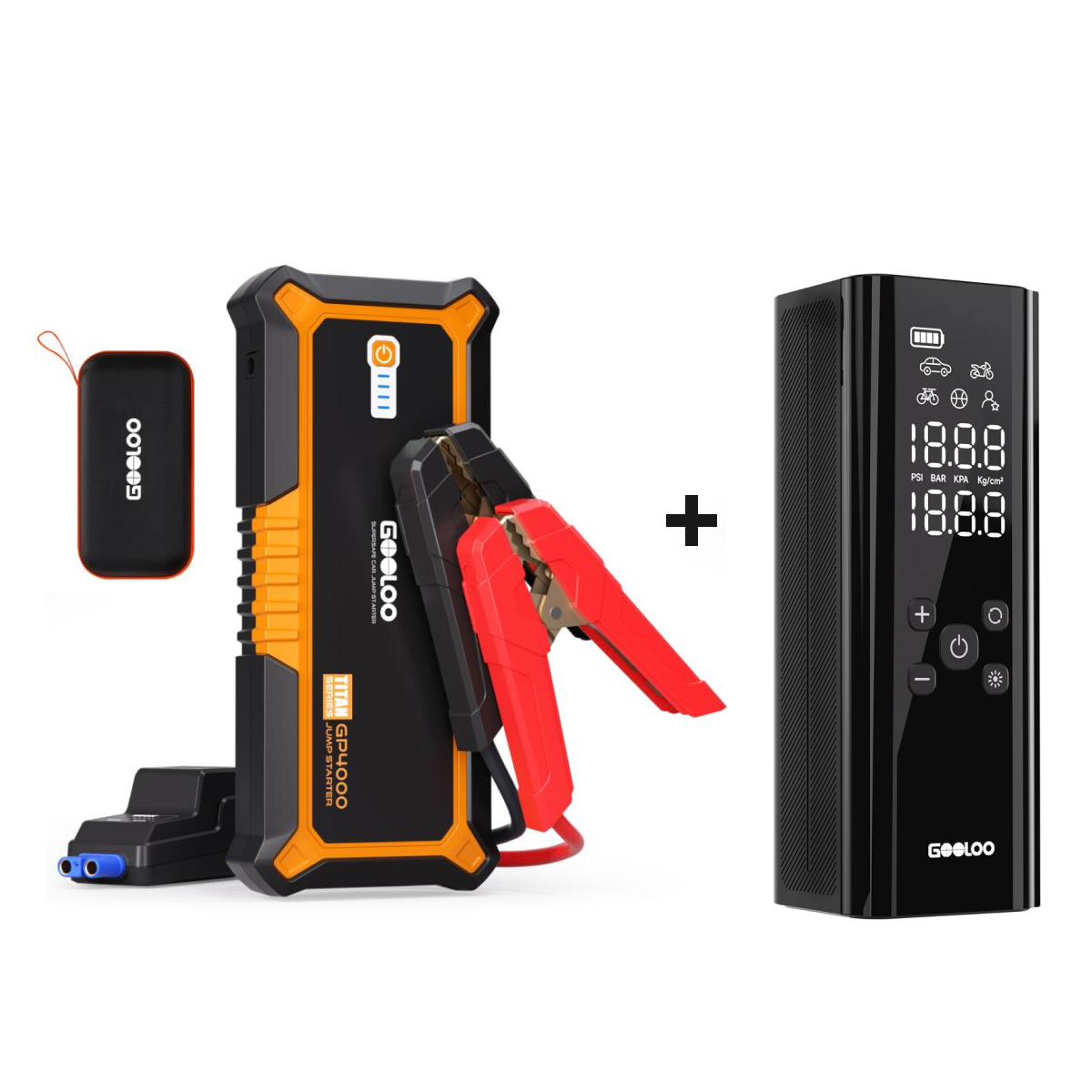 GOOLOO GP4000 Portable Jump Starter 4000Amp