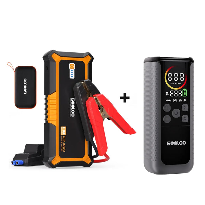 GOOLOO GP4000 Jump Starter with GT160 DUAL Tire Inflator – AU.GOOLOO