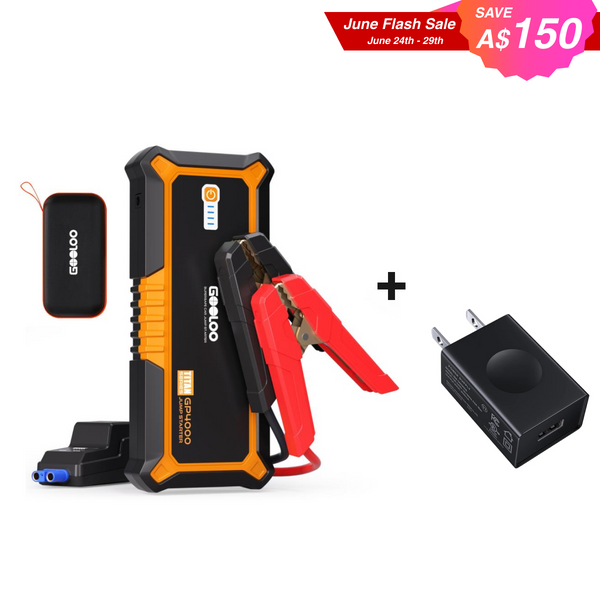 GOOLOO GP4000 Jump Starter with 15W Wall Charger
