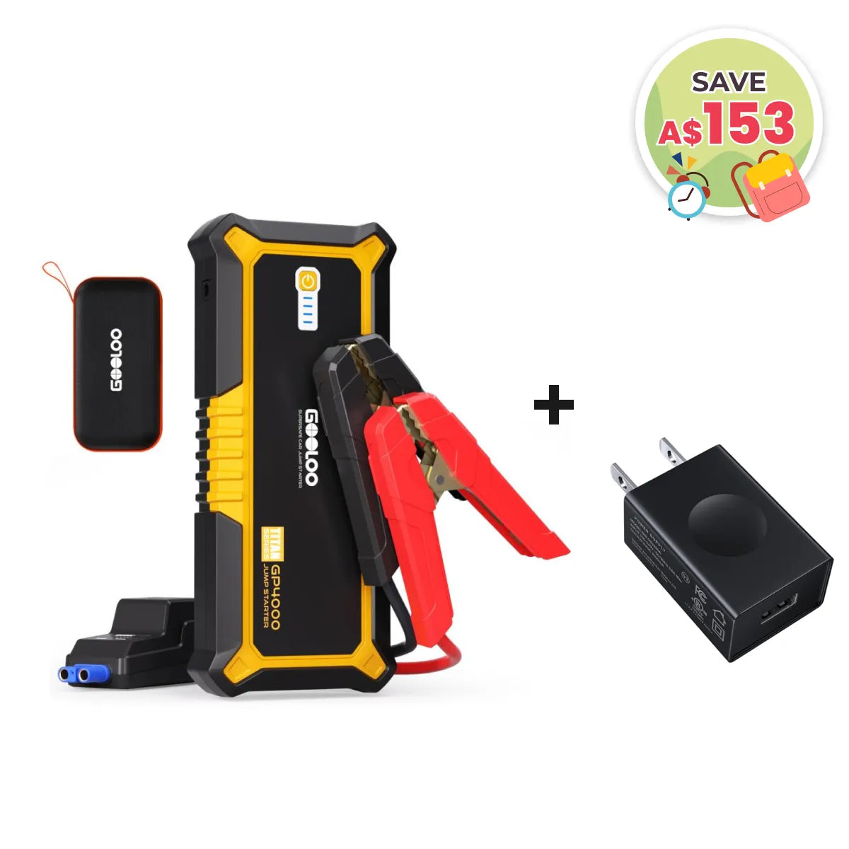 【Clearance Sale】GOOLOO GP4000 Jump Starter 4000Amp