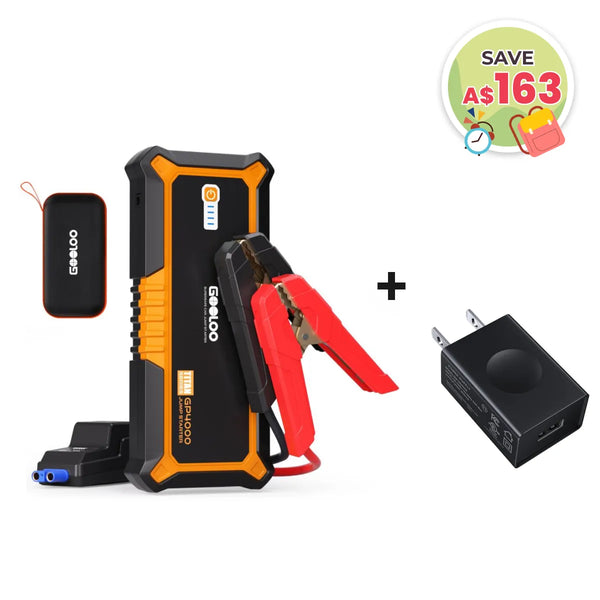 GOOLOO GP4000 Jump Starter with 15W Wall Charger