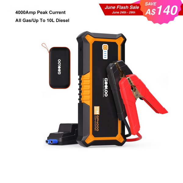 GOOLOO GP4000 Jump Starter 4000Amp