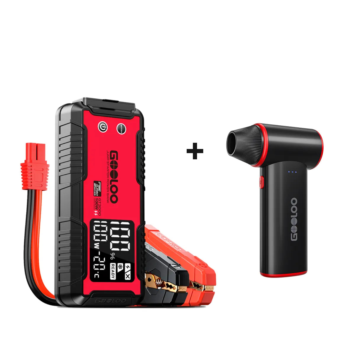 GOOLOO GT3000 Jump Starter 3000Amp 100W