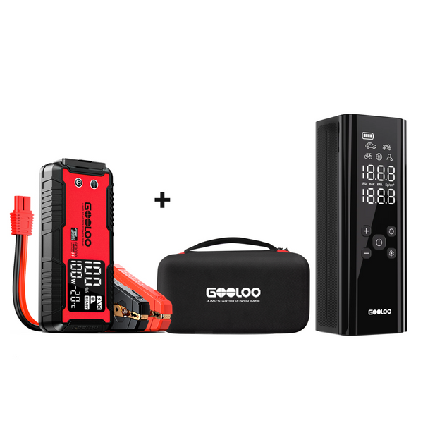 GOOLOO GT3000+GT150 Tire Inflator+EVA Box