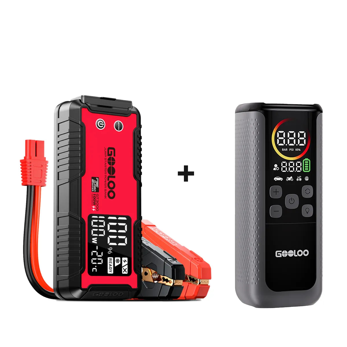 GOOLOO GT3000 Jump Starter 3000Amp 100W