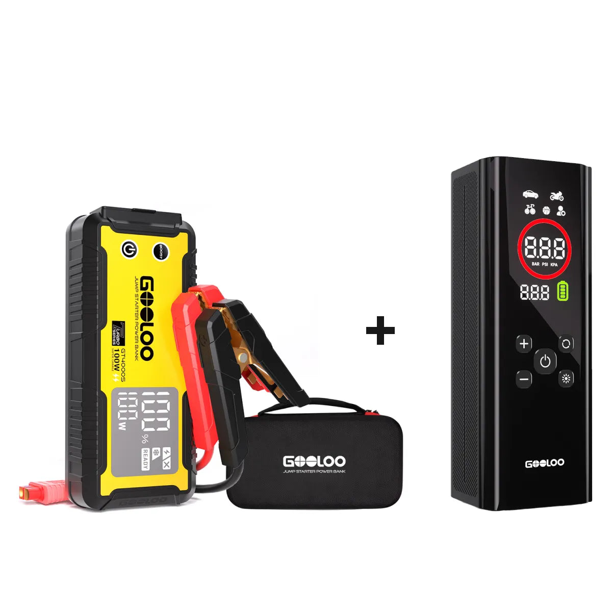 GOOLOO GT4000S Jump Starter 4000Amp 100W