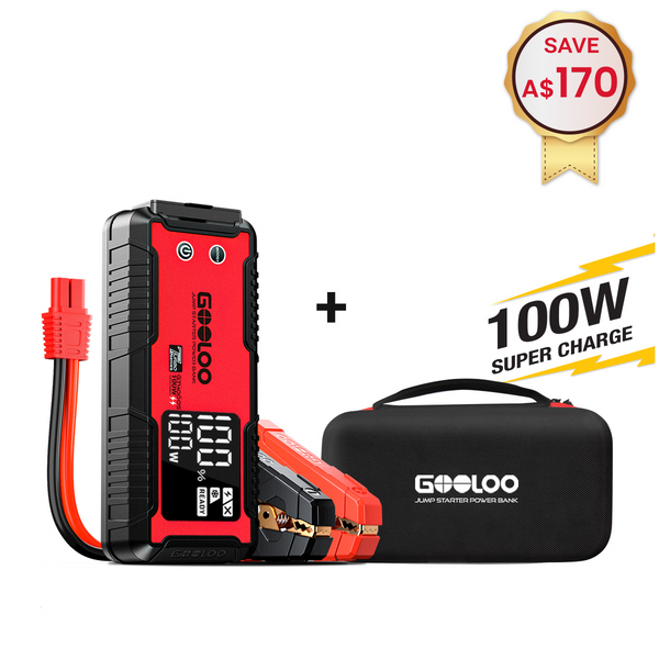 GOOLOO GT4000S Jump Starter with EVA Box