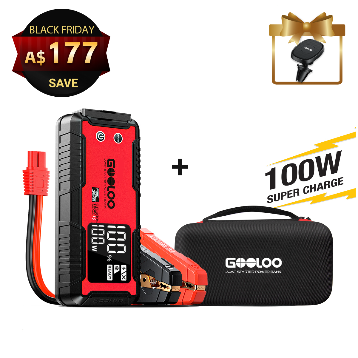 GOOLOO GT4000S Jump Starter