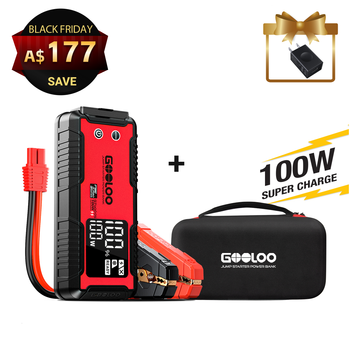 GOOLOO GT4000S Jump Starter