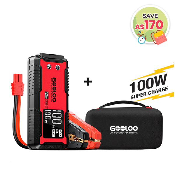 GOOLOO GT4000S Jump Starter with EVA Box