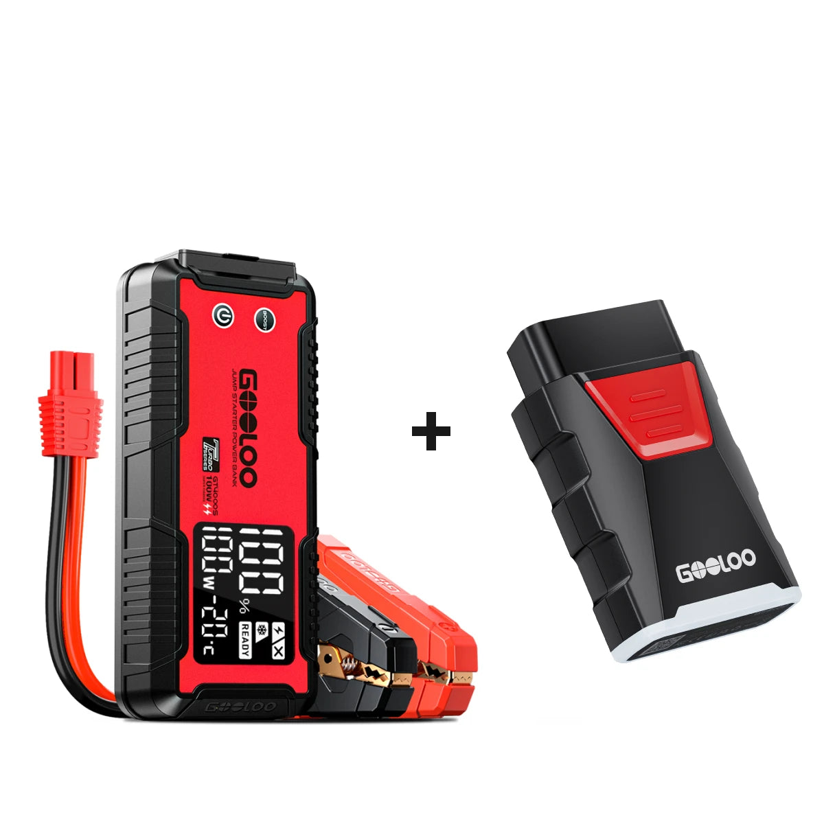 GOOLOO GT4000S 4WD Battery Supersafe Jump Starter for Off-Road Reccovery & Camping 4000A