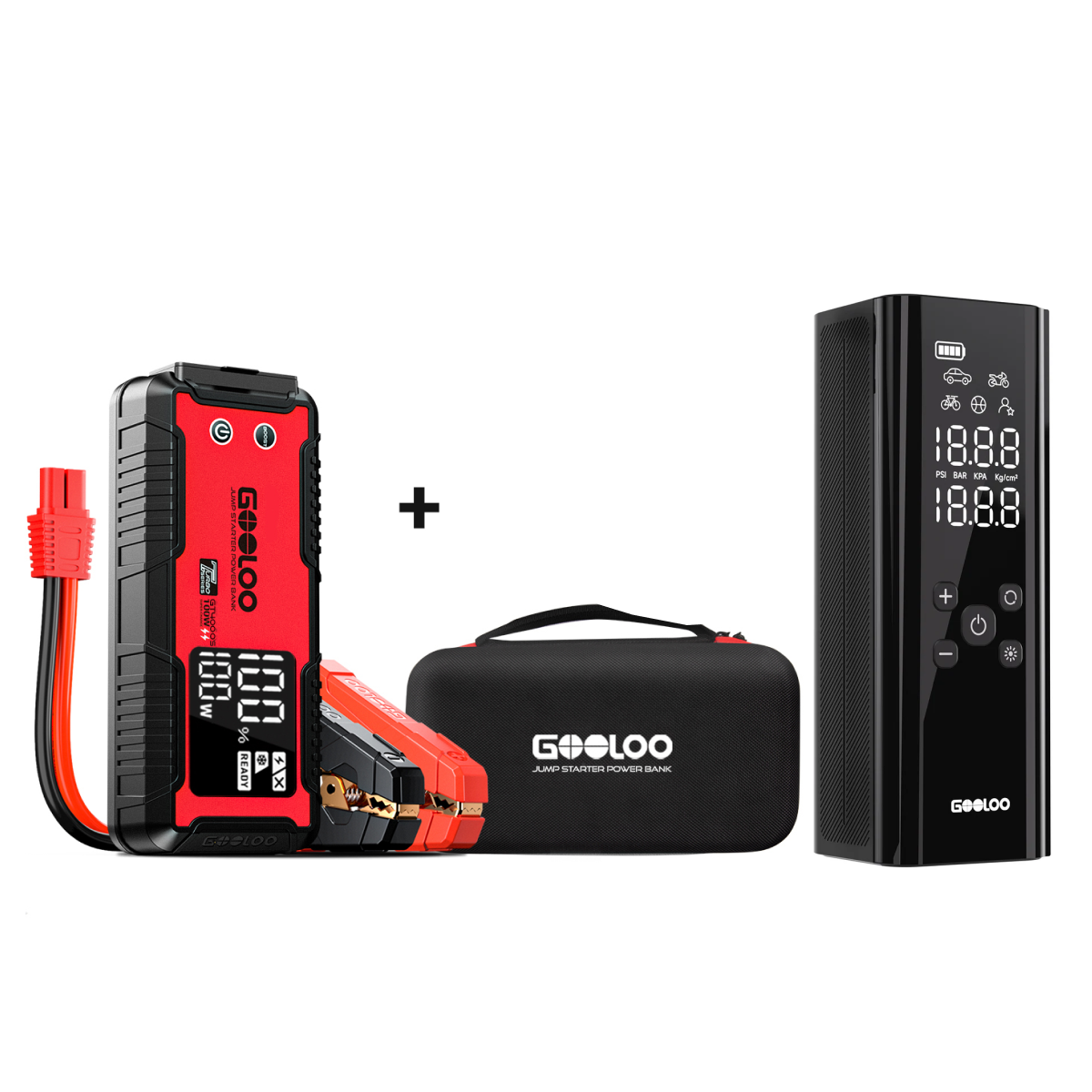 GOOLOO GT4000S Jump Starter 4000Amp 100W