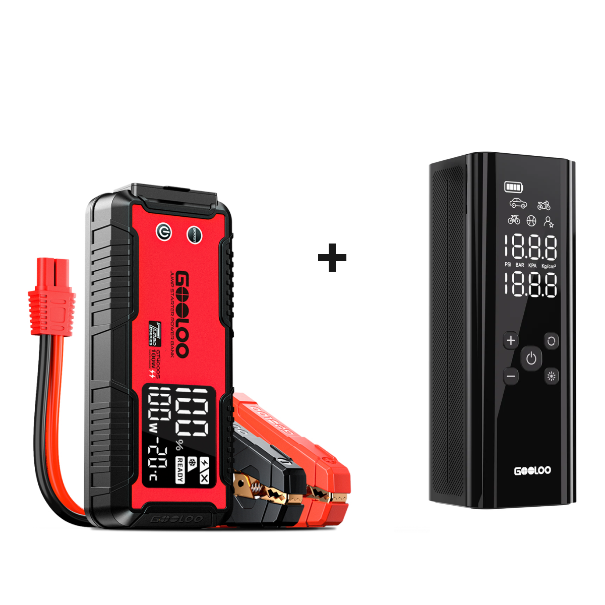 GOOLOO GT4000S Jump Starter 4000Amp 100W