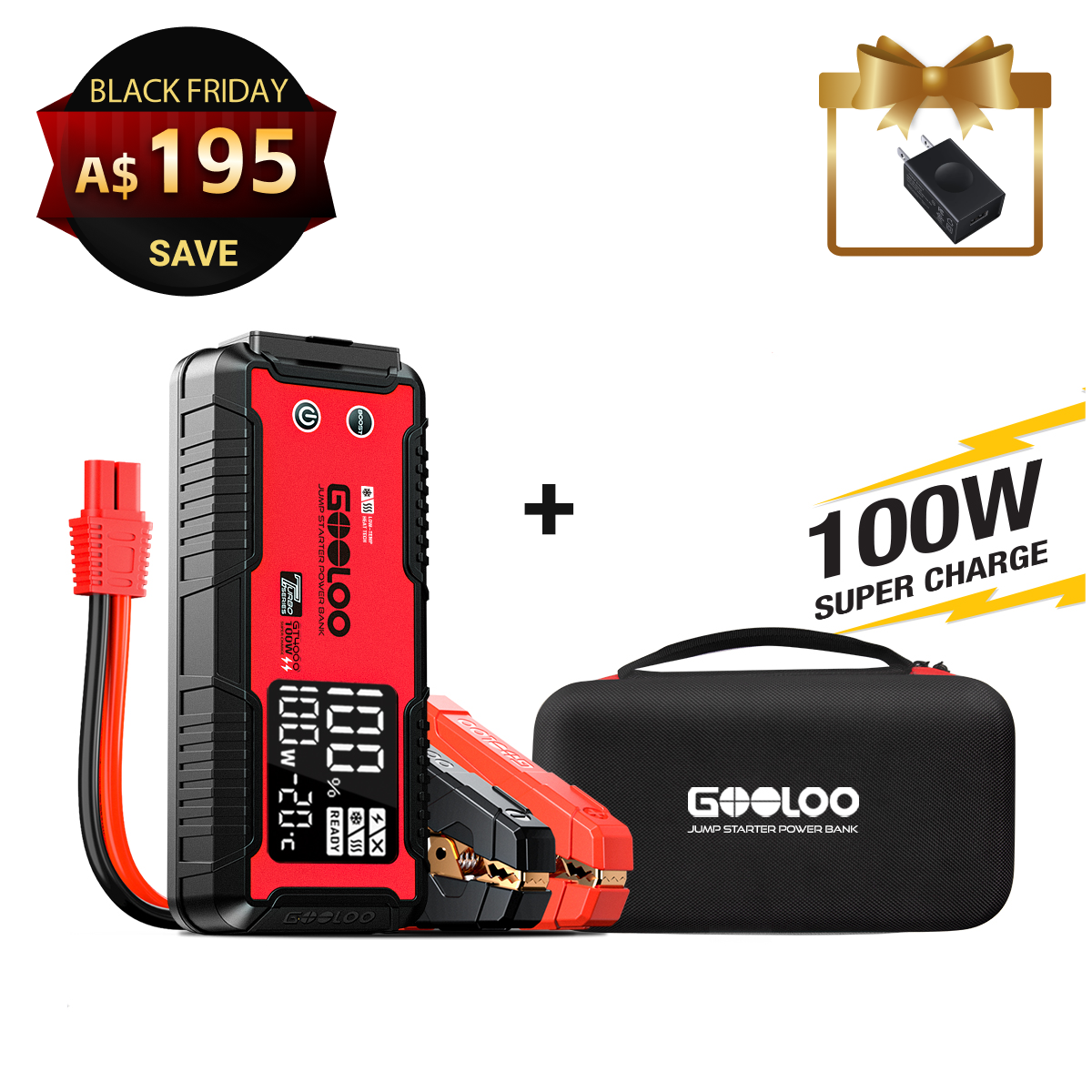 GOOLOO GT4000 Jump Starter