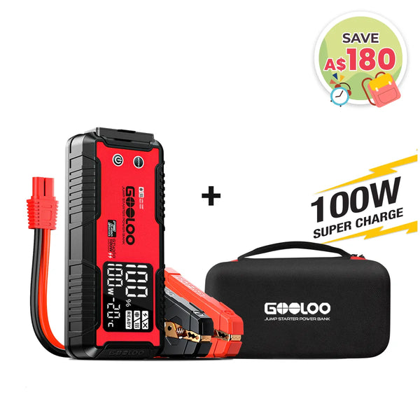 GOOLOO GT4000 Jump Starter with EVA Box