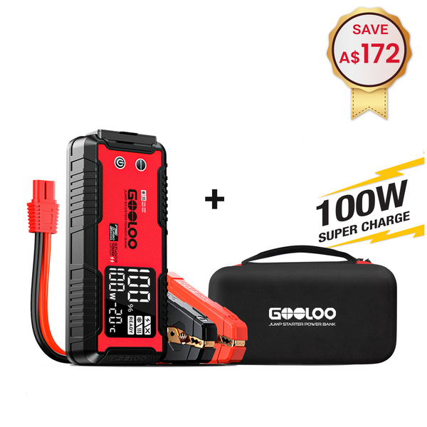 GOOLOO GT4000 Jump Starter with EVA Box