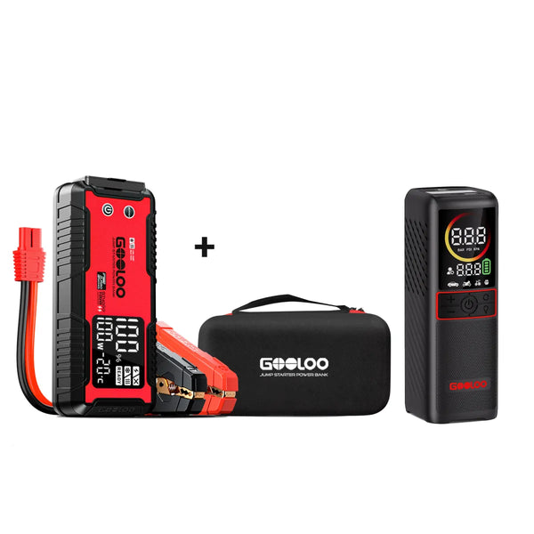 GOOLOO GT4000+GT160 Tire Inflator+EVA Box