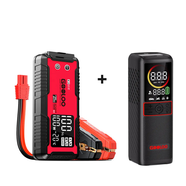 GOOLOO GT4000 Jump Starter with GT160 Tire Inflator