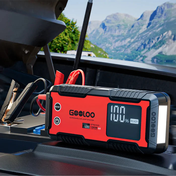GOOLOO GT6000 4WD Battery Supersafe Jump Starter for Off-Road Reccovery & Camping 6000A