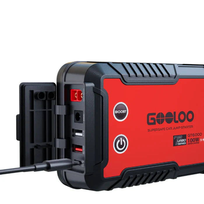 GOOLOO GT6000 4WD Battery Supersafe Jump Starter for Off-Road Reccovery & Camping 6000A
