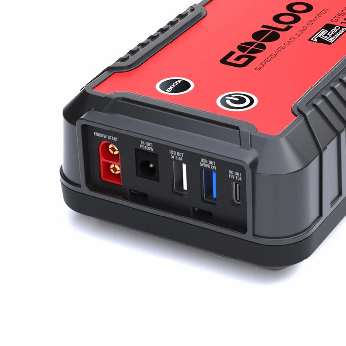 GOOLOO GT6000 4WD Battery Supersafe Jump Starter for Off-Road Reccovery & Camping 6000A