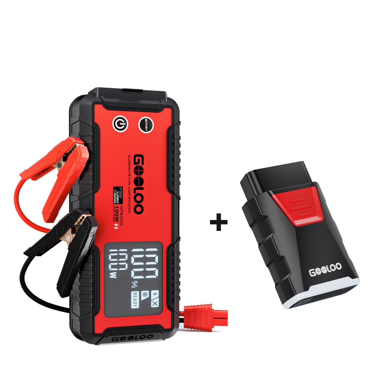 GOOLOO GT6000 4WD Battery Supersafe Jump Starter for Off-Road Reccovery & Camping 6000A
