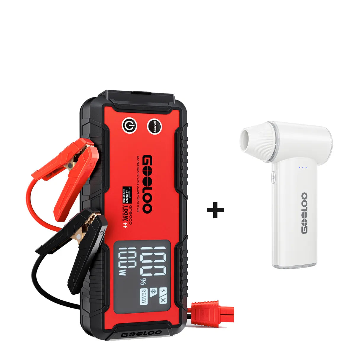 GOOLOO GT6000 4WD Battery Supersafe Jump Starter for Off-Road Reccovery & Camping 6000A