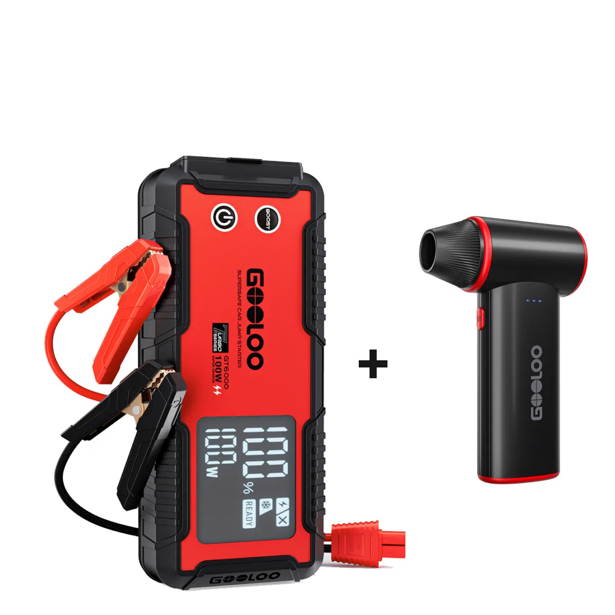 GOOLOO GT6000 4WD Battery Supersafe Jump Starter for Off-Road Reccovery & Camping 6000A