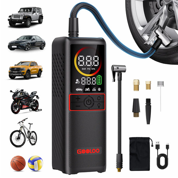 GOOLOO GT160 Tire Inflator Portable Air Compressor