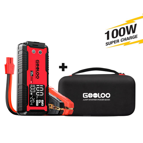 GOOLOO GT4000S Supersafe Jump Starter with EVA Box